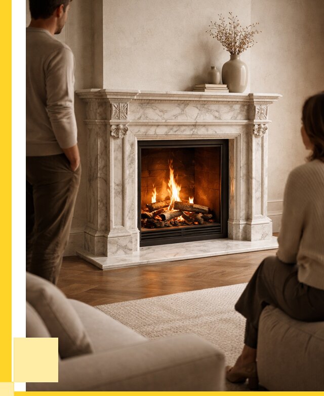 Мраморные камины под ключ в Лангепасе от 252500 р. | ЭриданЛнг