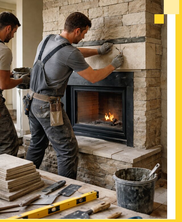 Проектирование и установка открытых каминов в Лангепасе