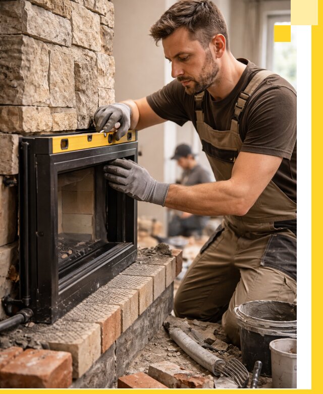 Дровяные камины под ключ в Лангепасе: монтаж, обустройство