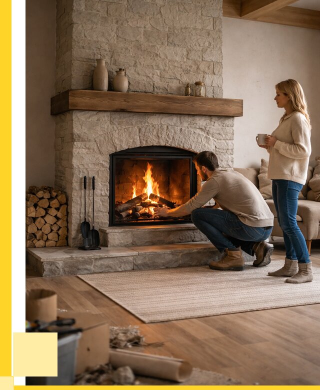 Камины для загородного дома в Лангепасе от 353500 р., ЭриданЛнг