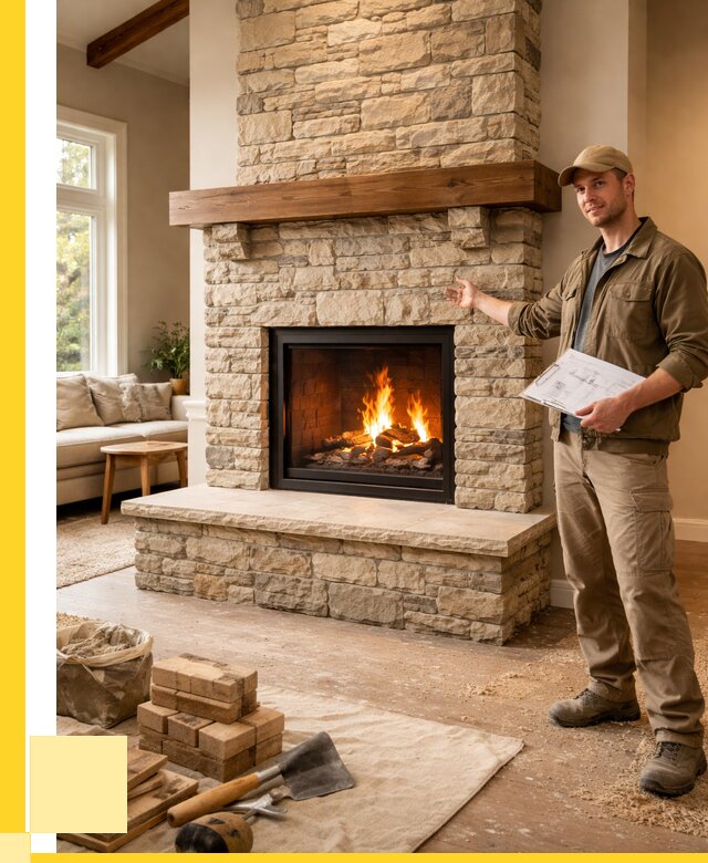 Камины под ключ в Лангепасе от 181800 р. | ЭриданЛнг — установка