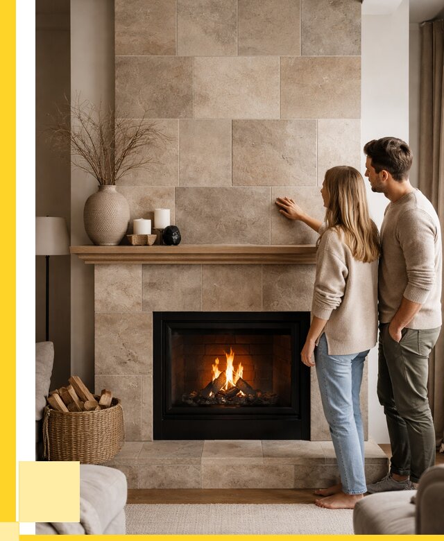 Облицовка каминов керамогранитом в Лангепасе от 4545 р. | ЭриданЛнг