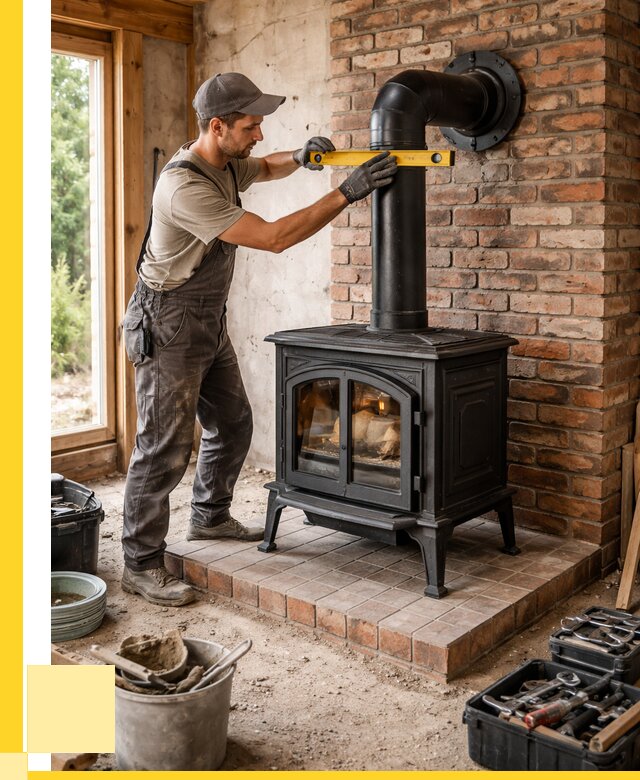 Монтаж печей установка банной печи в Лангепасе от 15150 р. | ЭриданЛнг