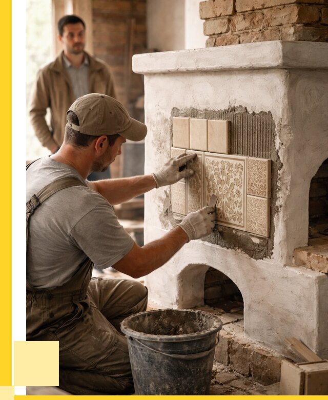 Отделка печей и банных печей в Лангепасе от 35350 р. | ЭриданЛнг