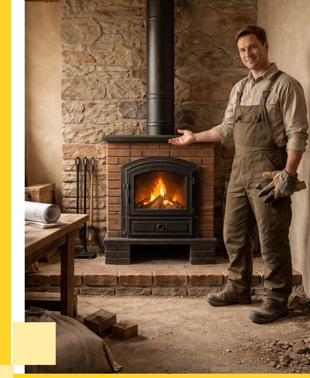 Печи отопительные из кирпича в Лангепасе от 80800 р., ЭриданЛнг