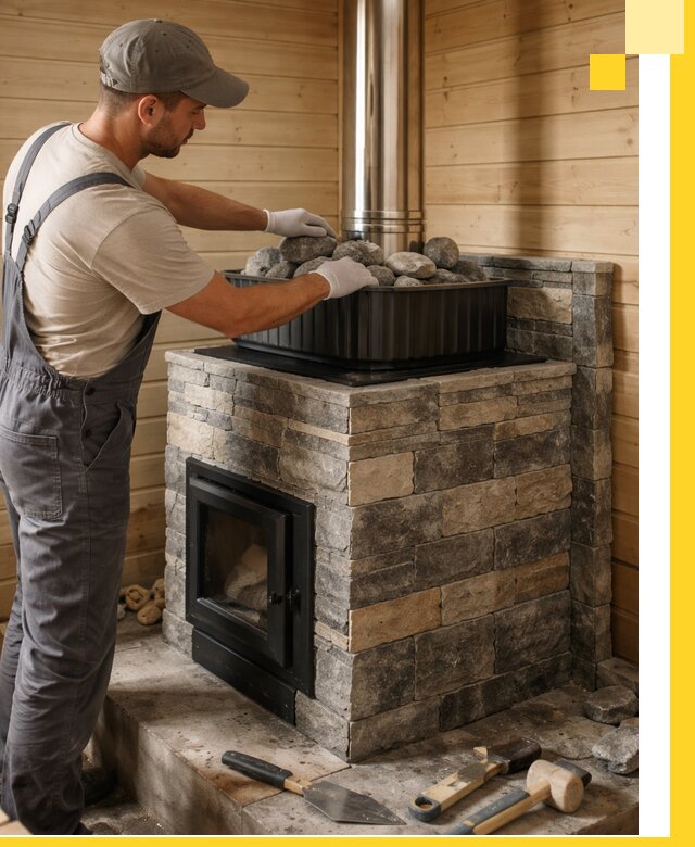 Печи для парной в Лангепасе, производство, монтаж и обслуживание