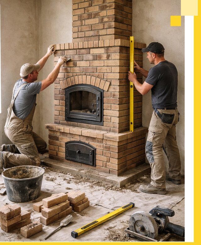 Продажа и установка печей и каминов для дома под ключ в Лангепасе