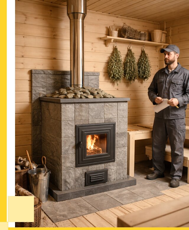 Печи для бани под ключ в Лангепасе от 121200 р. | ЭриданЛнг