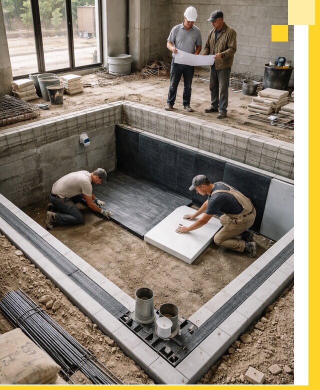 Проекты частных и общественных бассейнов под ключ в Лангепасе