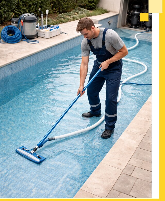 Профессиональная чистка бассейнов и фильтров в Лангепасе под ключ