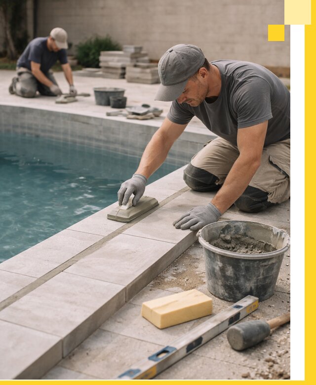 Отделка бассейнов в Лангепасе: декоративная отделка и гидроизоляция