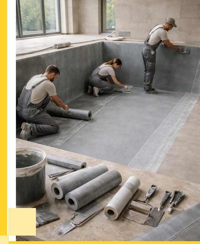 Гидроизоляция бассейнов в Лангепасе от 2020 р., ЭриданЛнг