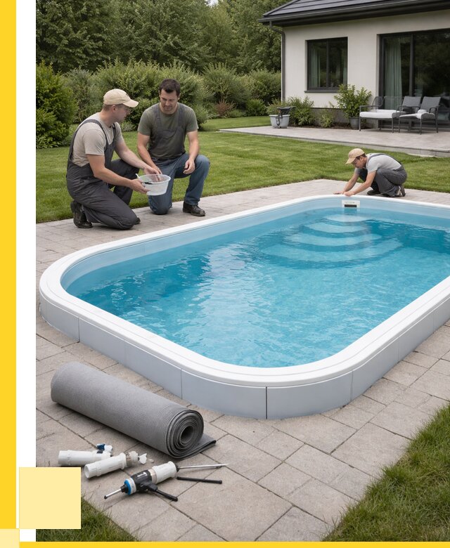 Пластиковый бассейн купить в Лангепасе от 252500 р., ЭриданЛнг