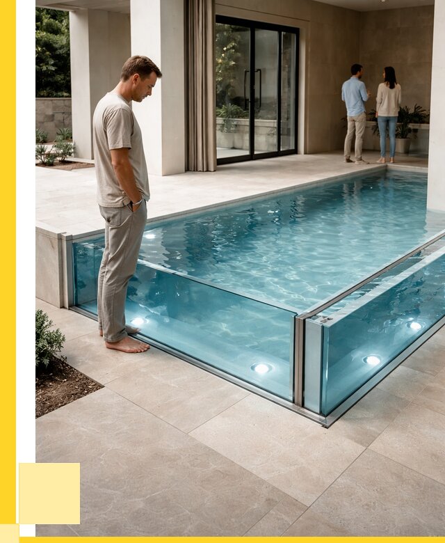 Стеклянные бассейны в Лангепасе от 1212000 р. | ЭриданЛнг — мозаика