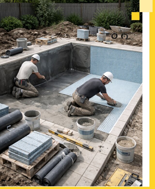 Проектирование и строительство стационарных бассейнов в Лангепасе