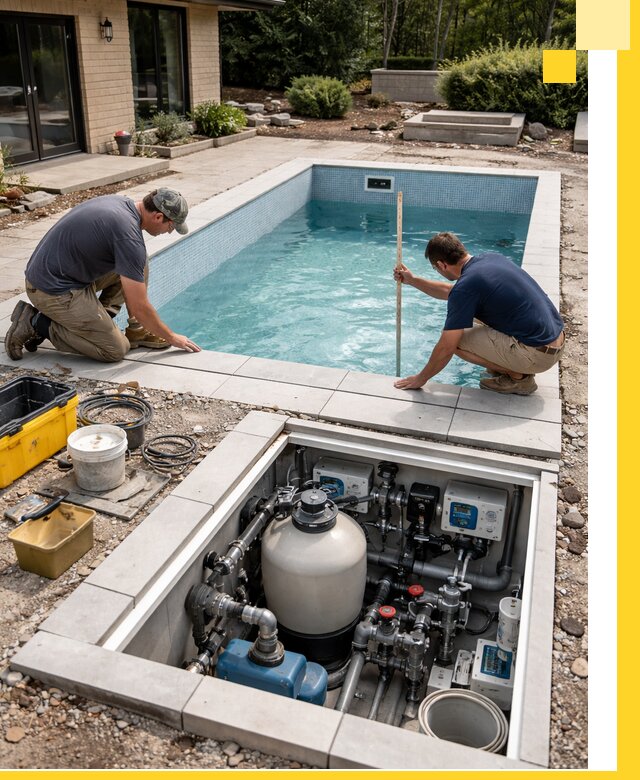 Строительство качественных домашних бассейнов под ключ в Лангепасе