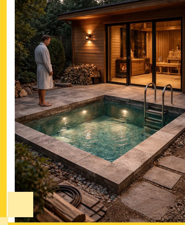 Бани с бассейном под ключ в Лангепасе от 95950 р. | ЭриданЛнг