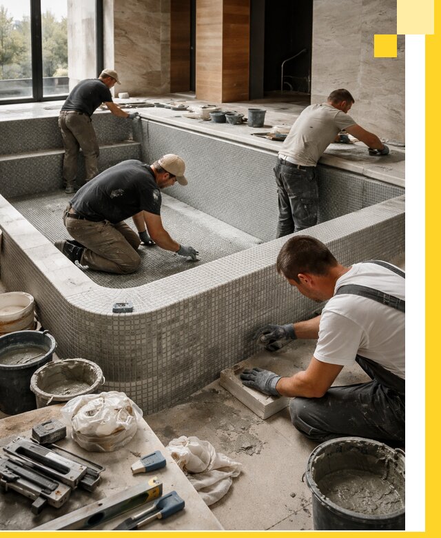 Строительство и установка СПА бассейнов под ключ в Лангепасе