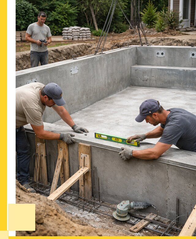 Монтаж чаши бассейна в Лангепасе под ключ от 252500 р., ЭриданЛнг