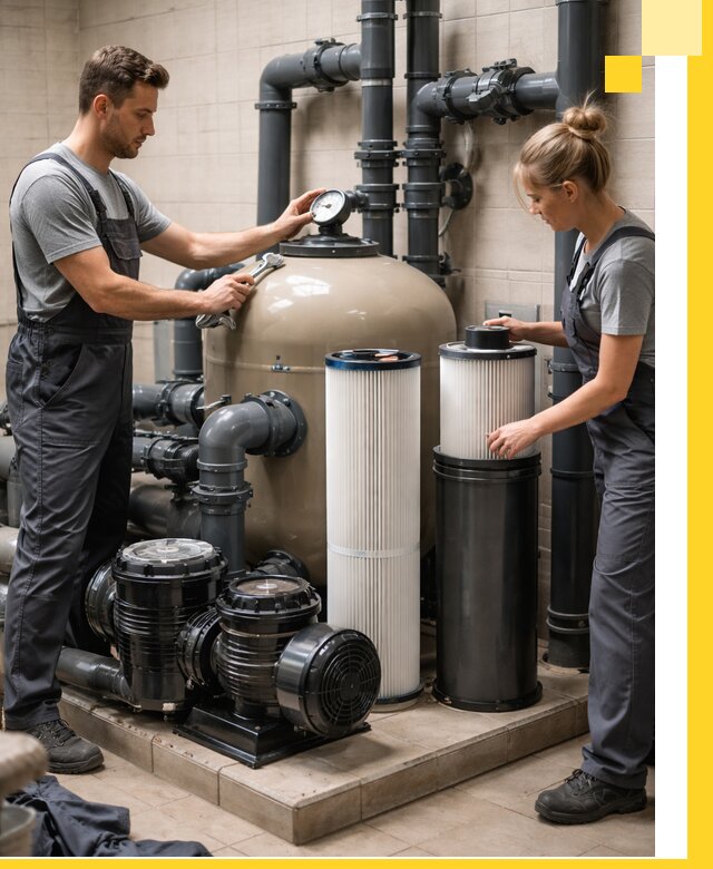 Фильтры и системы фильтрации для бассейнов в Лангепасе