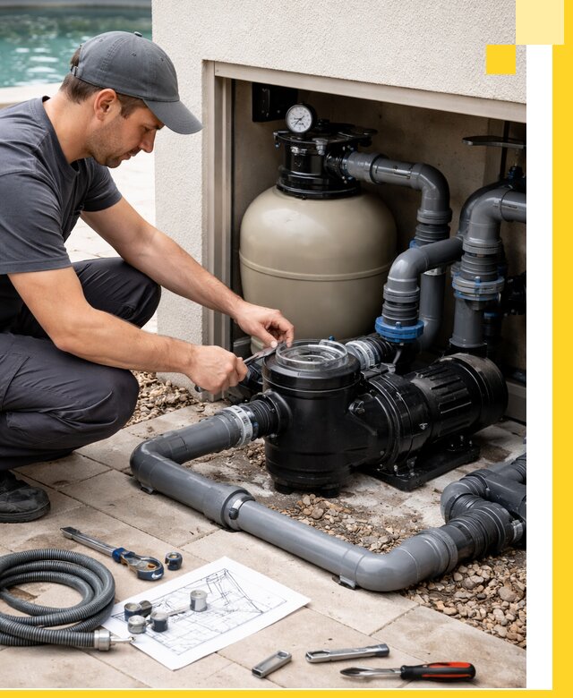 Поставка, монтаж и сервис насосов для бассейнов в Лангепасе