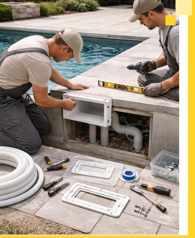 Поставка и установка скиммеров для бассейнов в Лангепасе