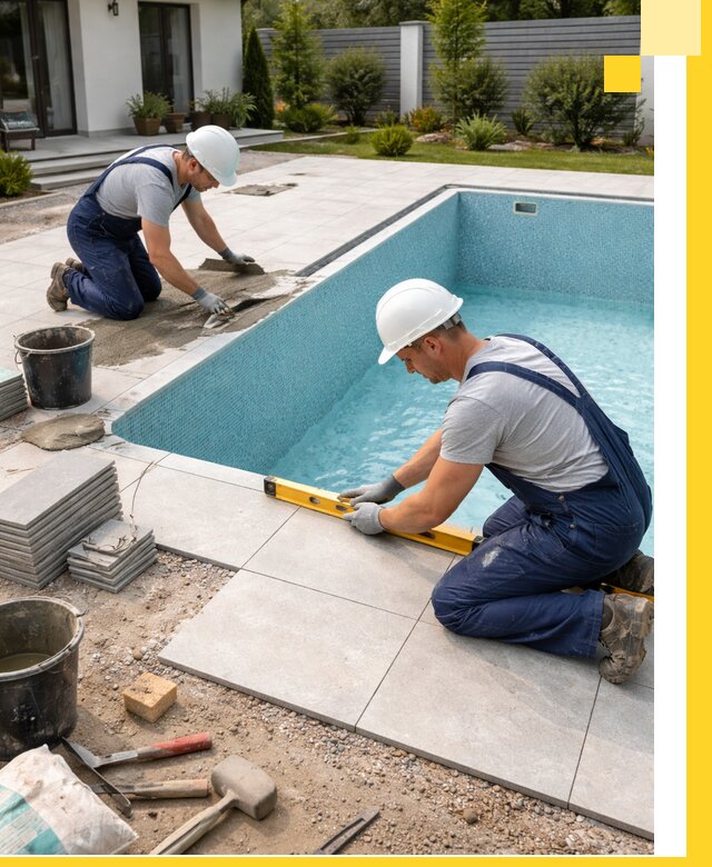 Строительство и монтаж плавательных бассейнов под ключ в Лангепасе