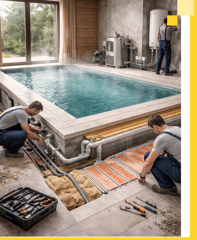 Проектирование и строительство тёплых бассейнов в Лангепасе