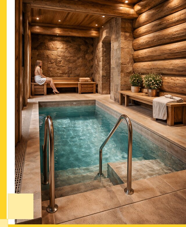 Аренда бани с бассейном в Лангепасе от 1515000 р. | ЭриданЛнг