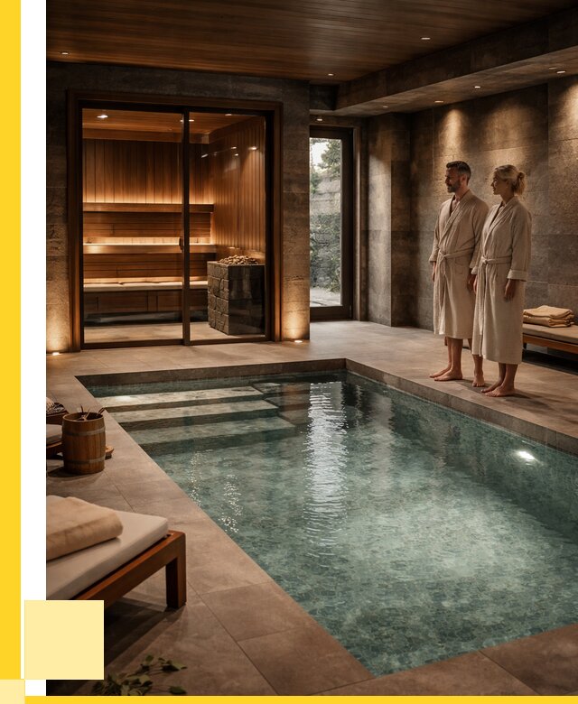 Сауна с большим бассейном в Лангепасе от 1212000 р. ЭриданЛнг