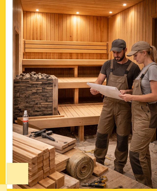 Строительство саун в Лангепасе под ключ от 252500 р., ЭриданЛнг