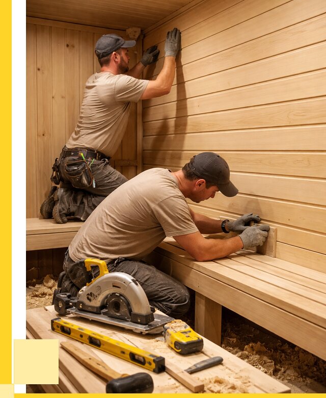 Обшивка саун вагонкой в Лангепасе от 2525 р. | ЭриданЛнг