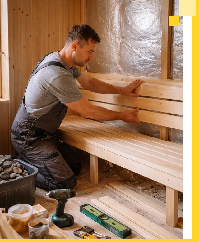 Проектирование, изготовление и монтаж финских саун в Лангепасе