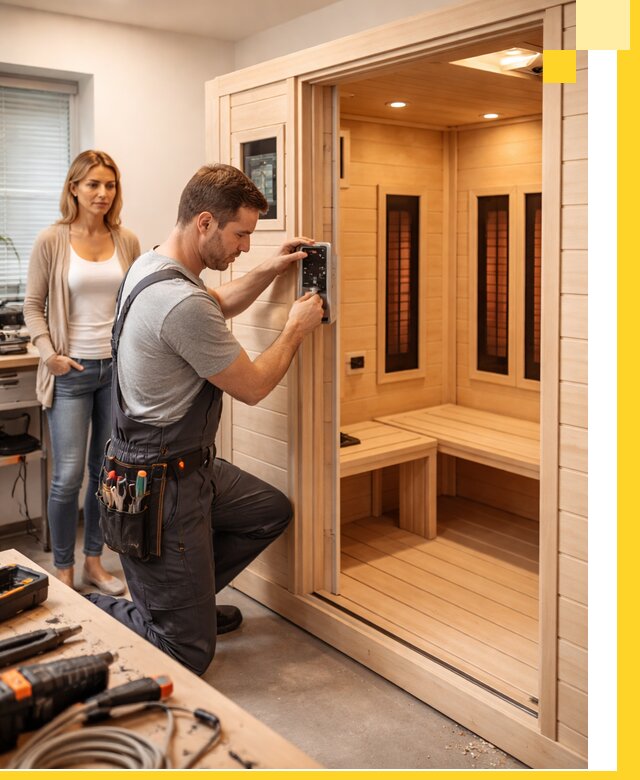 Инфракрасные сауны под ключ в Лангепасе продажа и установка