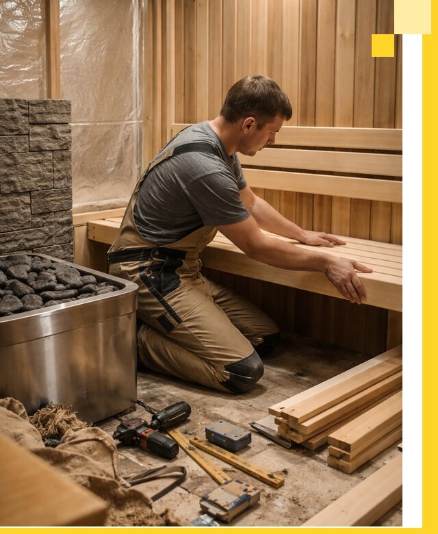 Сауны для дома под ключ с проектированием и монтажом в Лангепасе