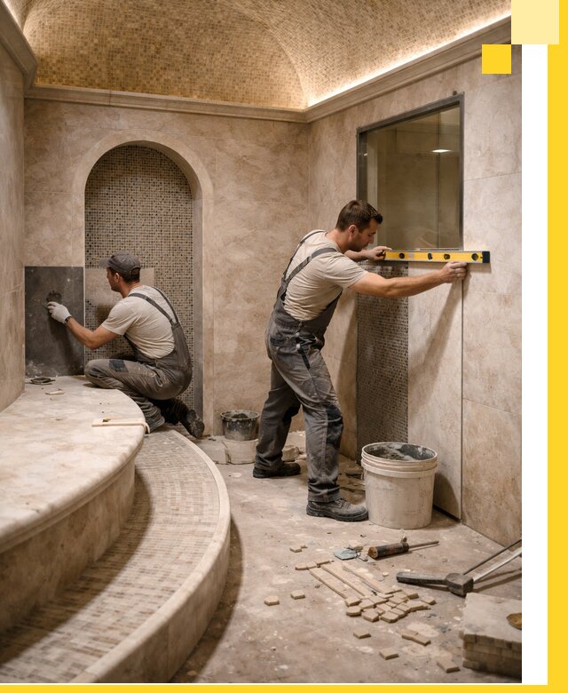 Проектирование и строительство саун с хамамом под ключ в Лангепасе