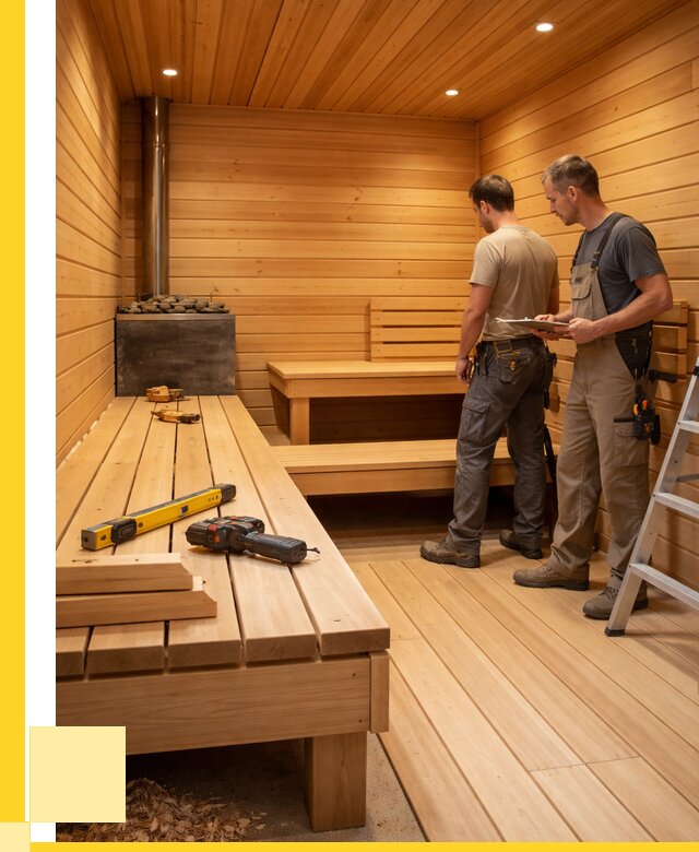 Отделка бань и саун в Лангепасе по цене от 4545 р. | ЭриданЛнг