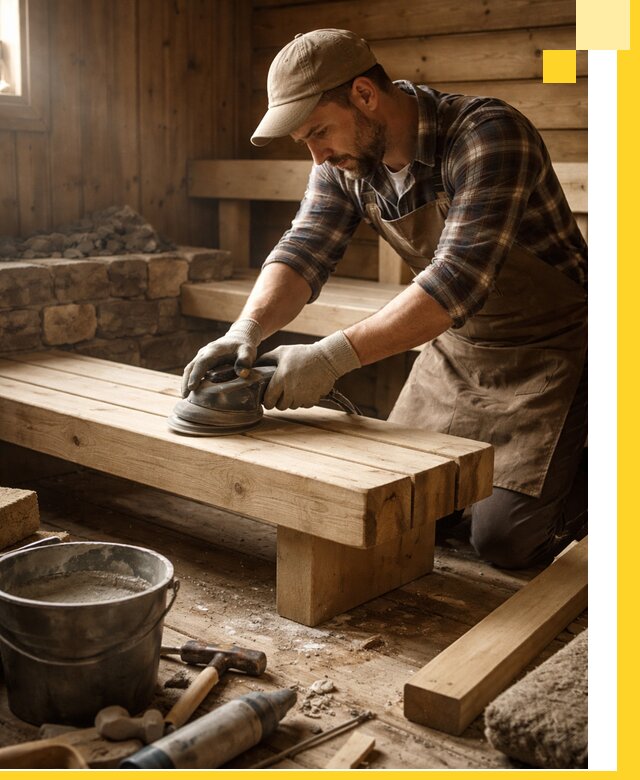 Ремонт бань под ключ в Лангепасе с гарантией качества и сроков