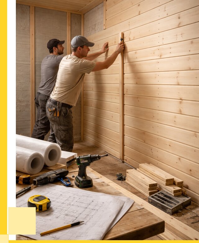 Обшивка бани вагонкой в Лангепасе от 1212 р., ЭриданЛнг