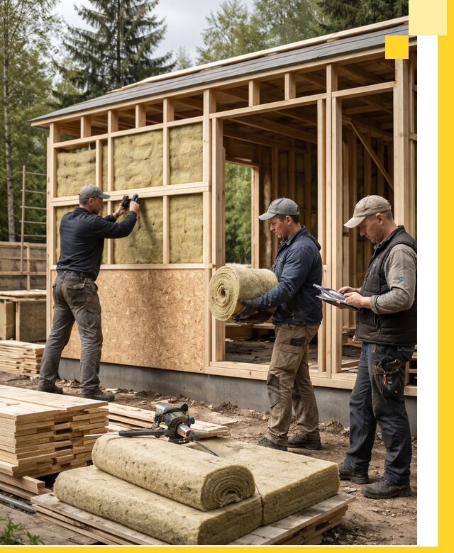 Проектирование и строительство каркасных бань в Лангепасе под ключ