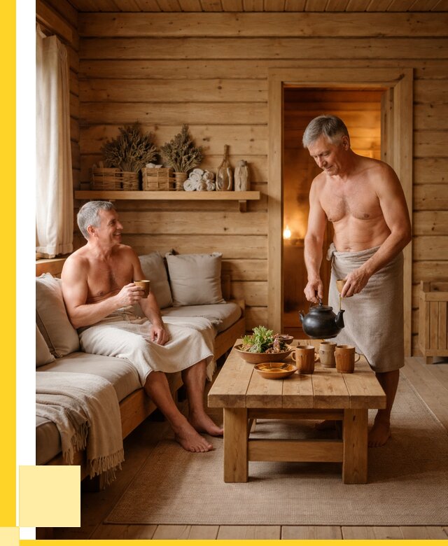 Бани с комнатой отдыха под ключ в Лангепасе от 454500 р. | ЭриданЛнг