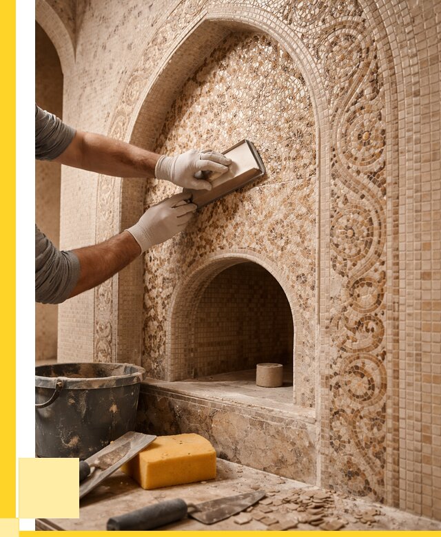 Мозаика для хамама в Лангепасе под ключ от 5050 р. | ЭриданЛнг