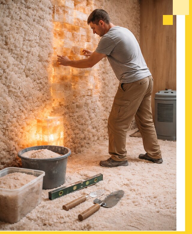 Проектирование и монтаж соляных комнат в Лангепасе под ключ