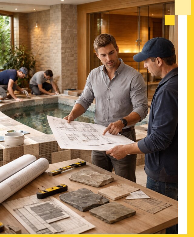 Проектирование SPA зон под ключ в Лангепасе с инженерией